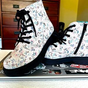 Floral Boots